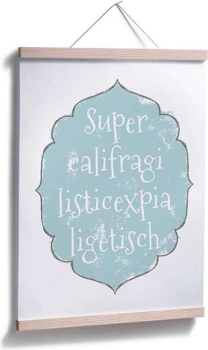 Produktbild Trenddeko Supercalifragilisticexpialigetisch (40 x 50 cm)