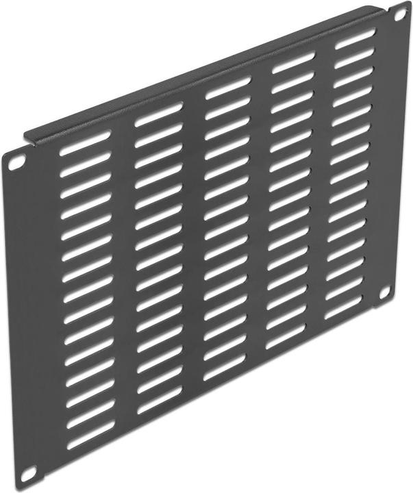 Actual product image Delock 10? Network cabinet panel with ventilation slots horizontal 4 U black