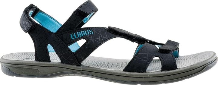 Elbrus Women 's sandals Laren Black / Light blue 37 (37)
