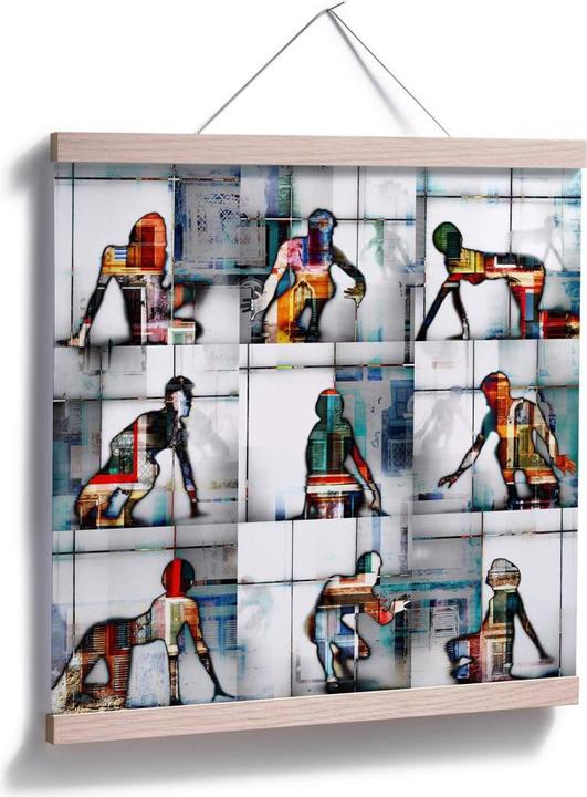 Image du produit Trenddeko Shrayer - Langage corporel 56 (30 x 30 cm)