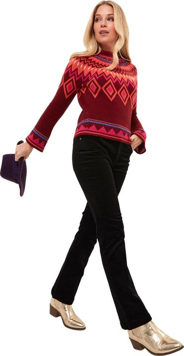 Produktbild Joe Browns Fluted Sleeve Fair Isle Knit Jumper (44)