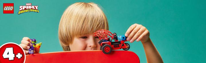 Actual product image LEGO Miles Morales: Spider-Man's Techno Trike (10781, LEGO Marvel)