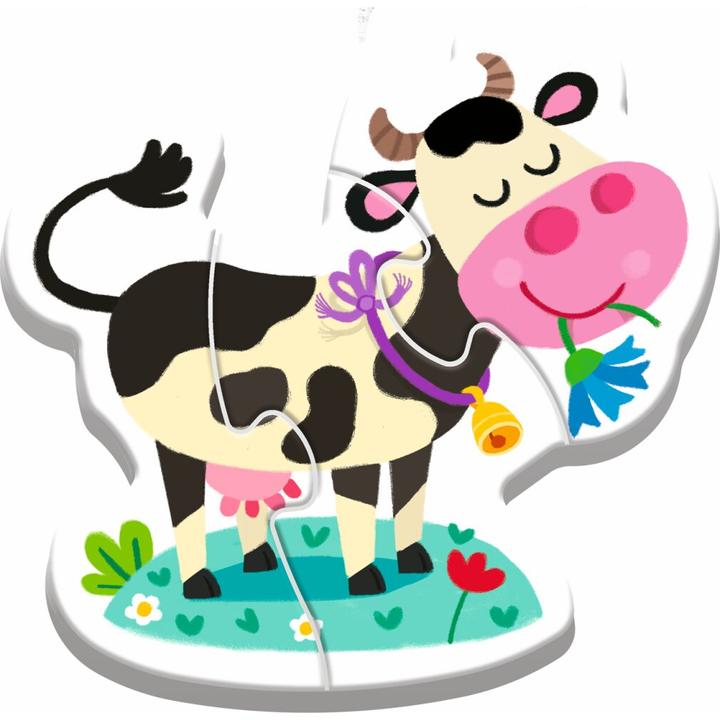 Produktbild Trefl Baby-Klassiker-Puzzle Auf dem Bauernhof Bobaski und Miś (207 Teile)