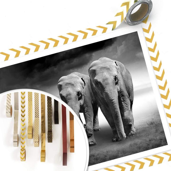 Image du produit Trenddeko Les éléphants (80 x 60 cm)