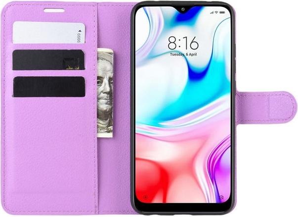 Produktbild MU Classic Litchi Leder Bookcover Series (Xiaomi Redmi 8)