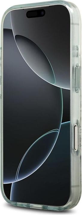 Productafbeelding Guess - IML Flower & Tonal Circle MagSafe (GUHMP17LHFWBDCEN) - iPhone 17 Pro - Green (Apple iPhone 17 Pro)