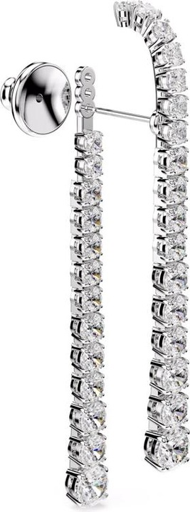Produktbild Swarovski Matrix Drop Ohrhänger Rundschliffe im Farbverlauf Weiss (Swarovski Metall)