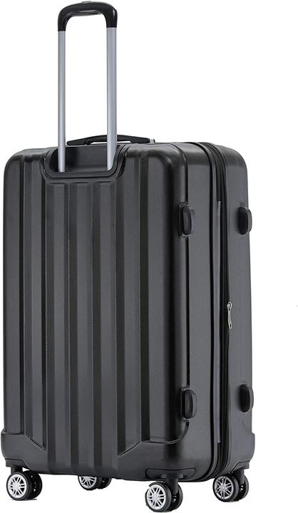 Produktbild Beibye Reisekoffer Trolley Schwarz Set (115 l)