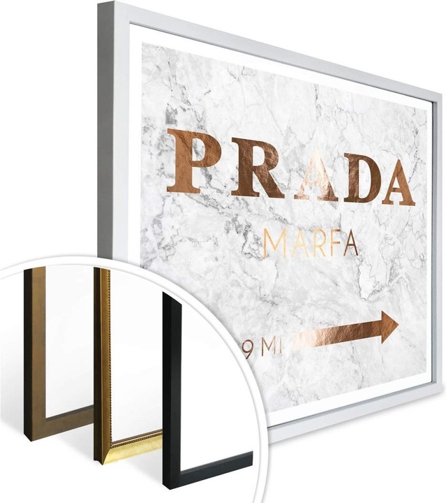 Actual product image Trenddeko Copper look - Prada Marfa (40 x 30 cm)