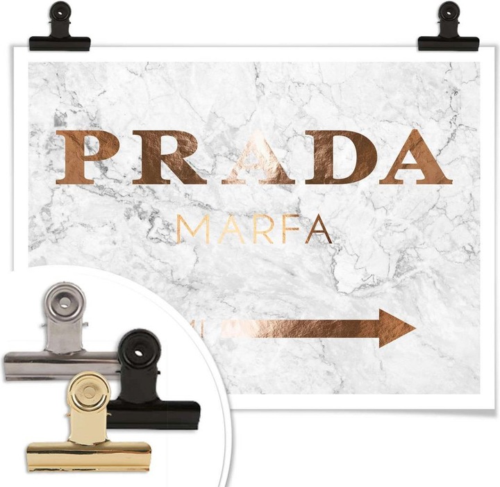 Actual product image Trenddeko Copper look - Prada Marfa (40 x 30 cm)