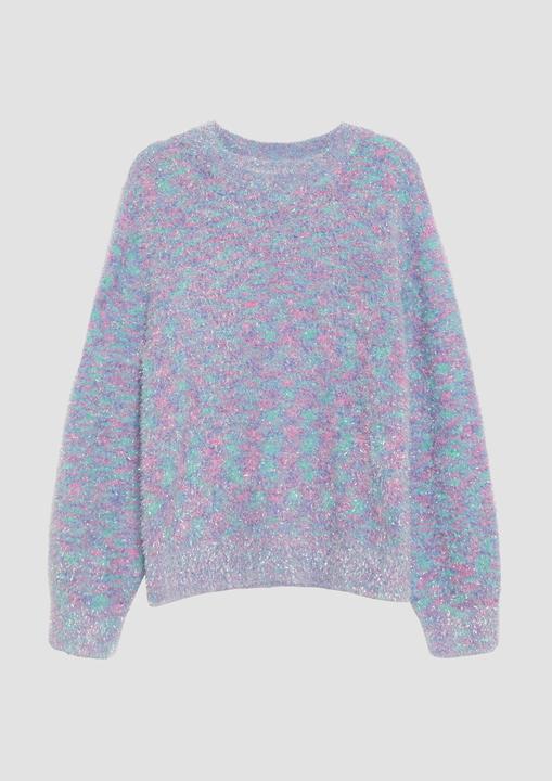 Image du produit S.Oliver Strickpullover Flauschiger Strickpullover aus Effekt-Garn mit Glitzer (92)