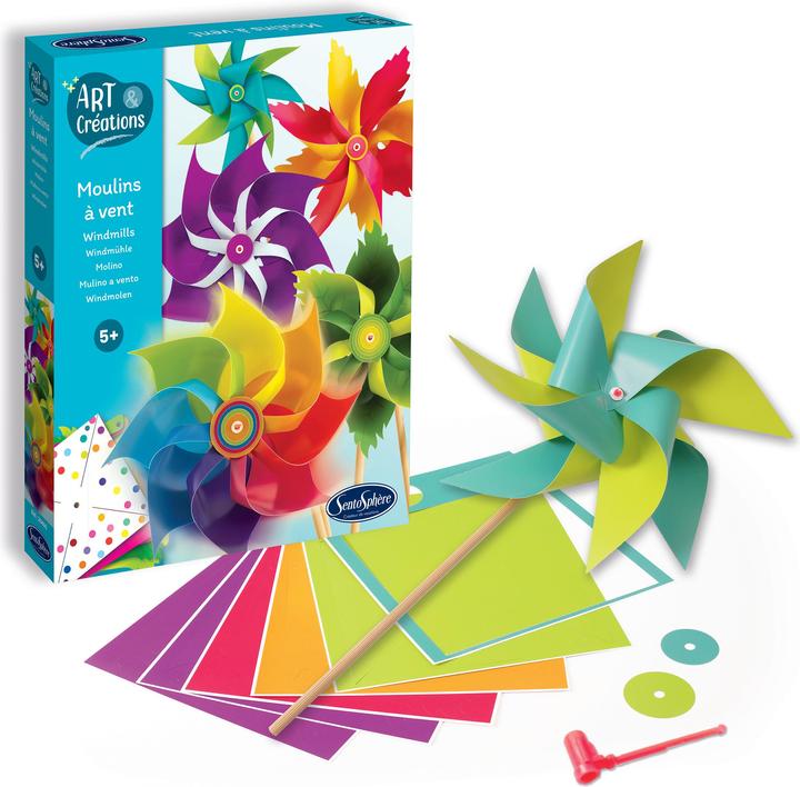 Produktbild Sentosphere Art Du Sequin - Moulin A Vent (Multilingual)