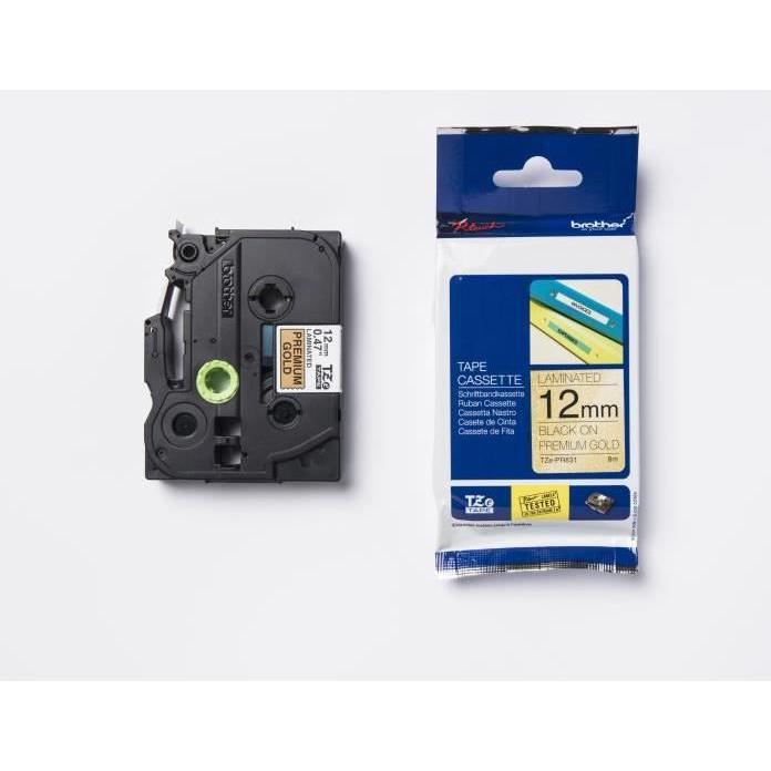 Thumbnail - Brother, Beschriftungsband, Tze-Pr831 (1.20 cm, Schwarz)