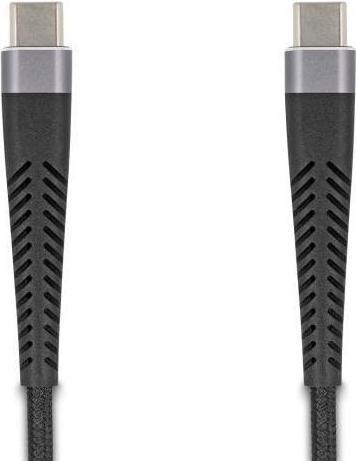 Actual product image Delock USB 2.0 cable USB Type-C plug to plug with extended (1 m, USB 2.0, 60 W)