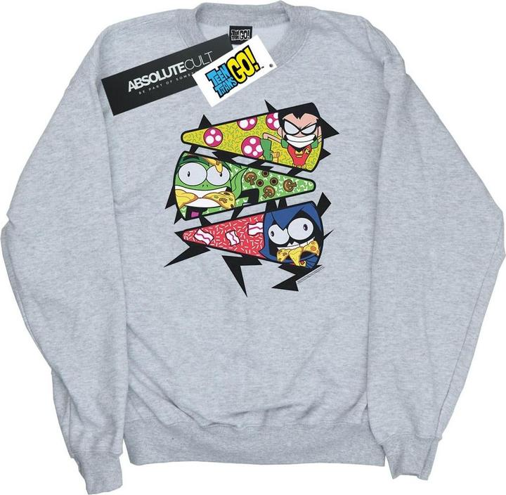 Produktbild Teen Titans Go Pizza Slice Sweatshirt Mädchen (128)