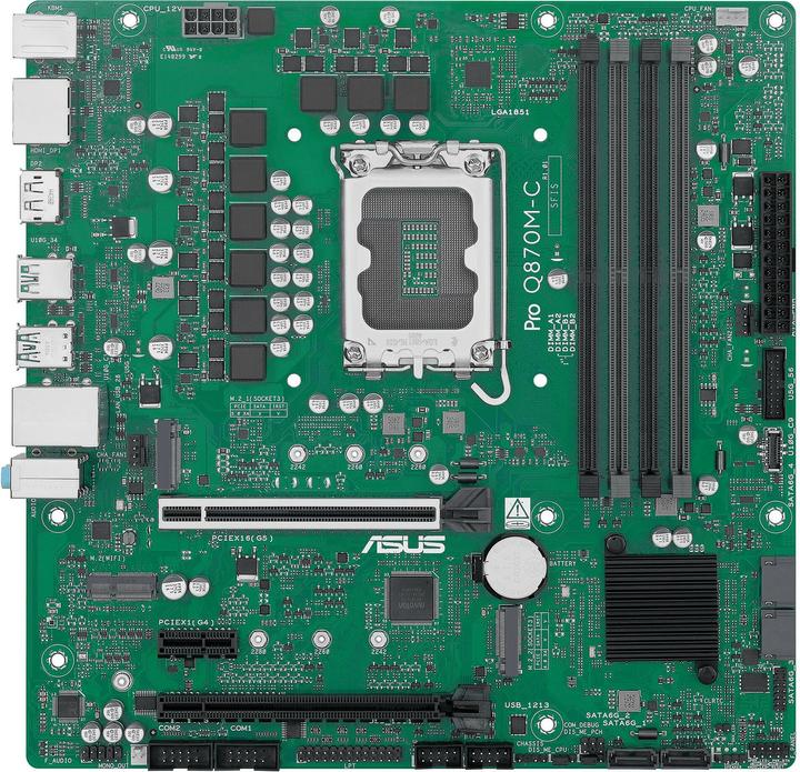 Produktbild ASUS MB PRO Q870M-C-CSM (Socket S1, mATX)
