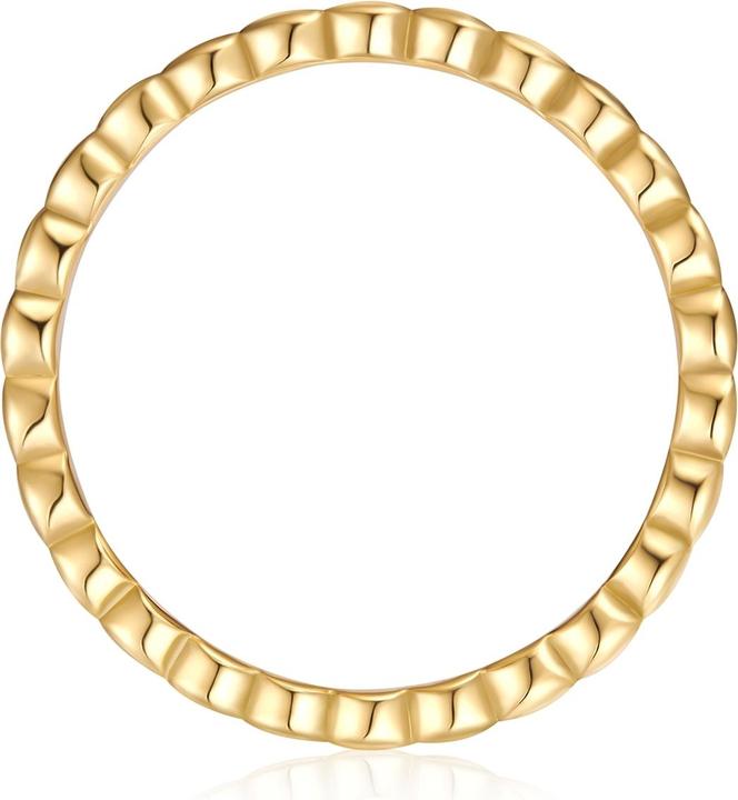 Actual product image Glanzstücke München Ring Sterling Silber gelbgold - 38524 (48, 925 Silver)