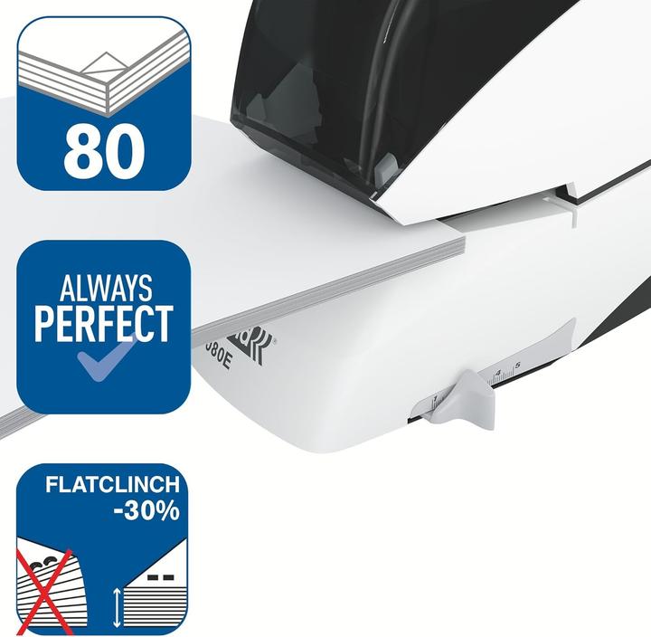 Image du produit Rapid Agrafeuse électrique à plat 5080e (80 feuilles)