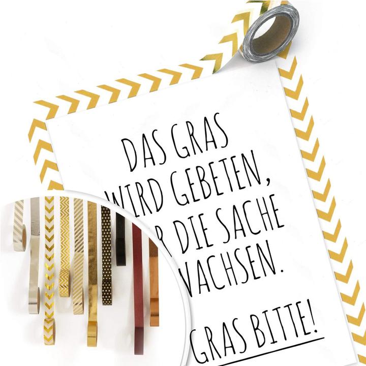 Immagine prodotto Trenddeko Si chiede che l'erba cresca sulla questione. (40 x 50 cm)