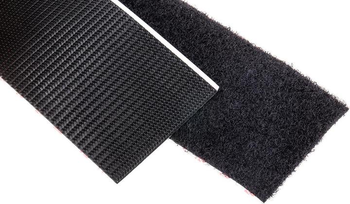 Immagine prodotto Velcro brand Nastro in velcro resistente con chiusura a pressione, 50 mm x 1 m, nero (50 mm)