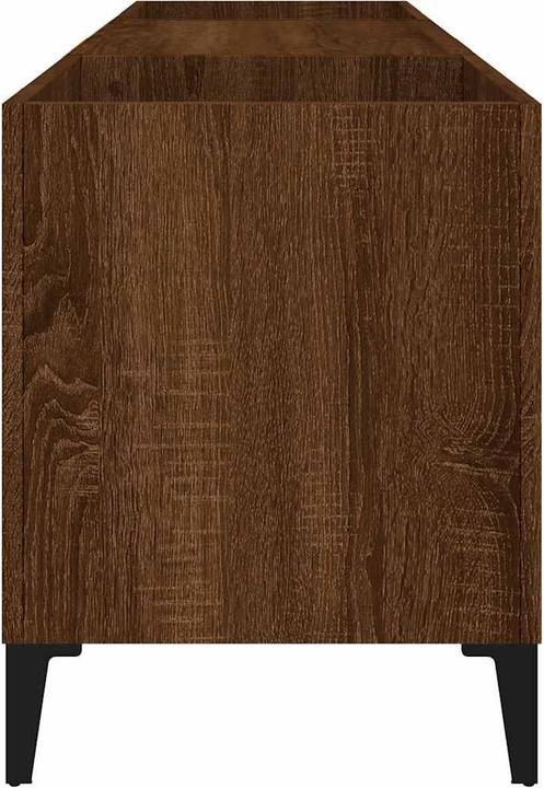 Produktbild vidaXL Plattenschrank Braun Eichen-Optik 121x38x48 cm Holzwerkstoff
