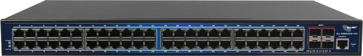 Produktbild Allnet Switch full managed Layer2+ 52 Port • 48x GbE • 4x SFP+ • 19" • JSON API • ALL-SG8652MJ-10G (52 Ports)