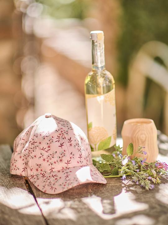 Produktbild Vertbaudet Baumwollcap mit Blumenprint Mädchen Hello Summer