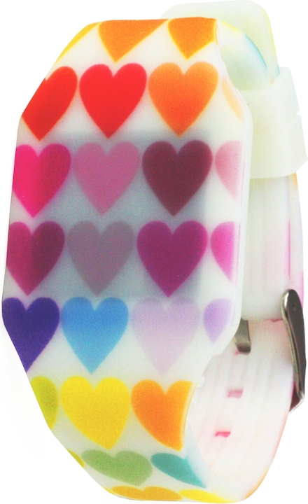 Immagine prodotto Kiddus Orologio digitale LED Hearts Multi (Orologio digitale, 32 mm)