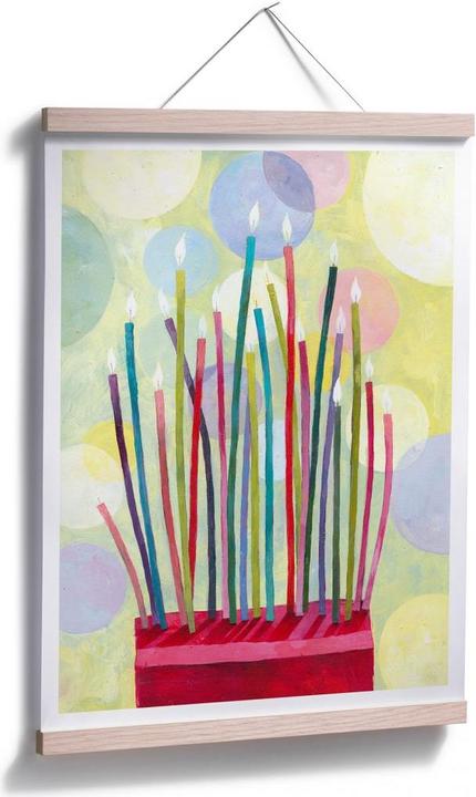 Actual product image Trenddeko Blanz - Birthday candles (100 x 120 cm)