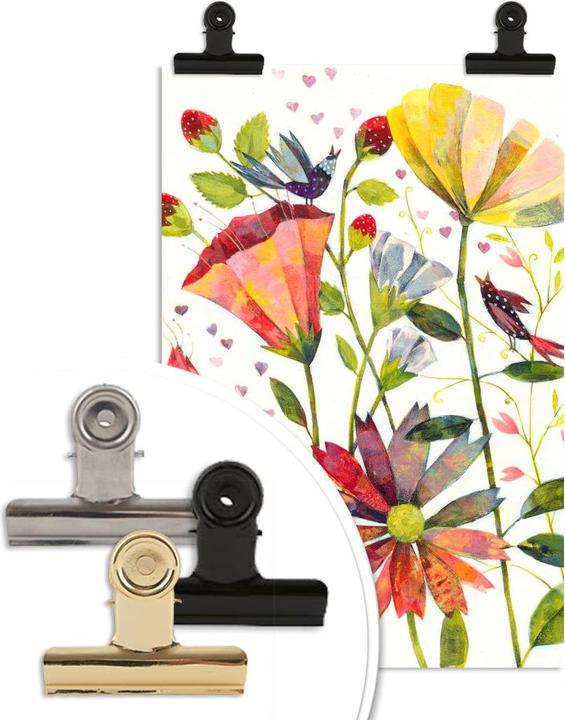 Produktbild Trenddeko Blanz - Wilde Sommerwiese (40 x 50 cm)