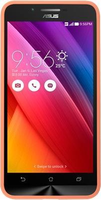 Actual product image Evelatus ASUS ZenFone Go ZC500TG Bumper orange (Asus Zenfone Go)