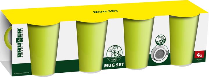 Immagine prodotto Brunner Set di tazze ABS verde