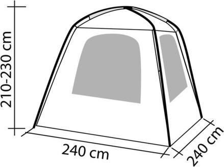 Image du produit Tente arrière UNI VAN 93798 (Tente instantanée, 15 kg)