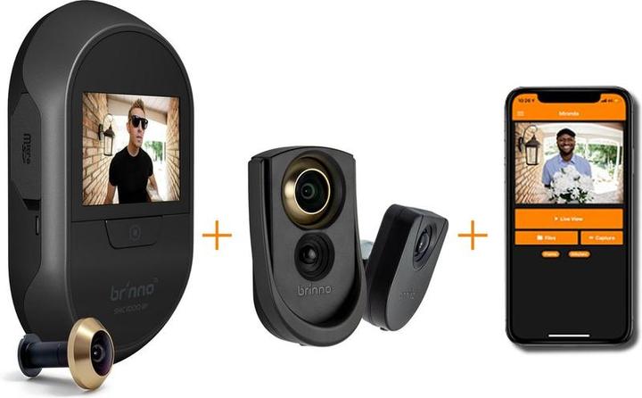 Actual product image Brinno SHC1000W 12 Duo Smart Home Camera 12mm w/ MAS200D