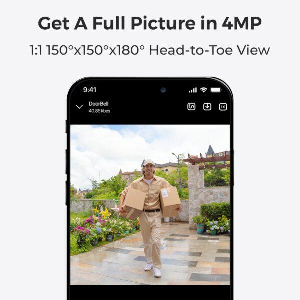 Actual product image Reolink Video doorbell (Wi-Fi, Wireless)
