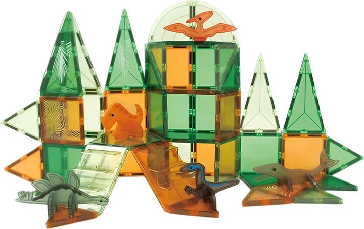 Image du produit VR Shinecon Kit de construction magnétique, 62 pièces - Jurassic Green