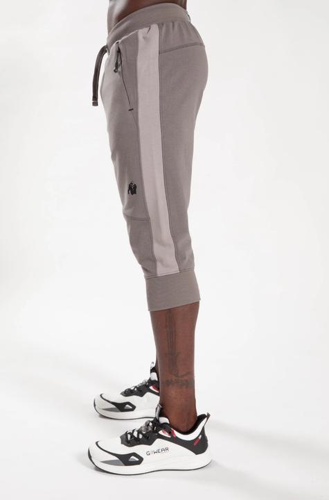 Actual product image Gorilla Wear Thompson 3/4 Jogginghose - Grau (L)