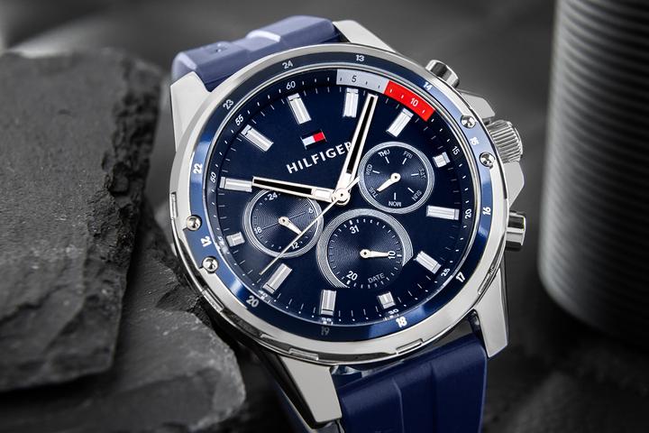 Produktbild Tommy Hilfiger Mason Herrenuhr 1791791 + BOX
