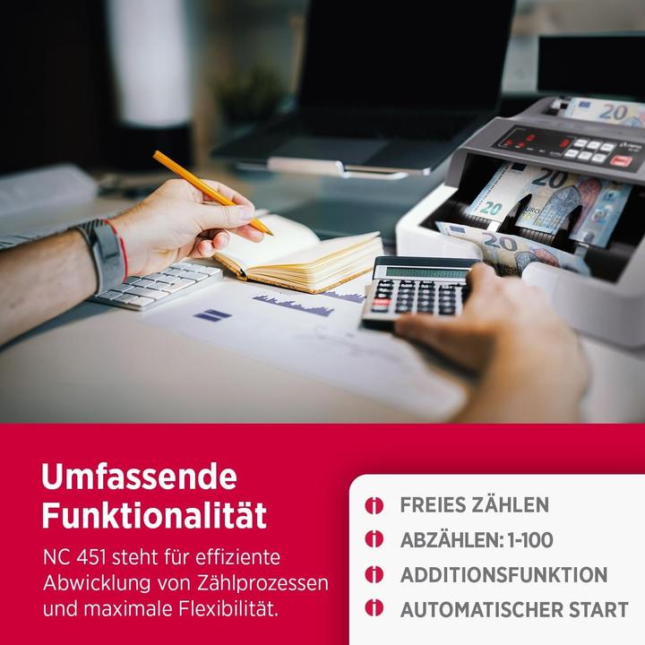 Produktbild Olympia 1 – 999 Noten, LED (Geldscheinprüfer)