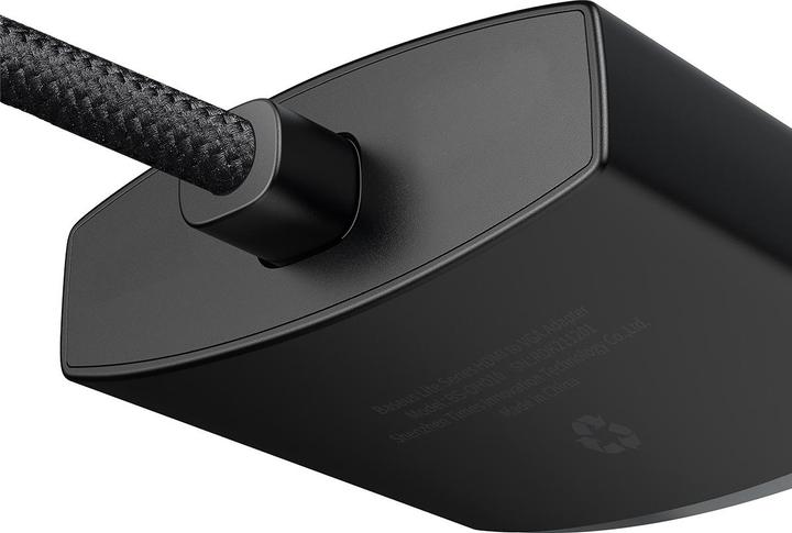 Image du produit Baseus Lite Series Adaptateur HDMI vers VGA sans audio (noir) (HDMI, 22 cm)