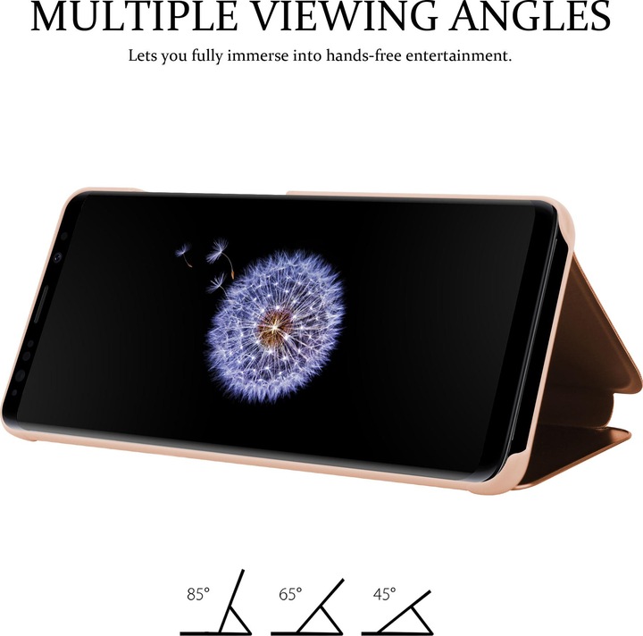 Immagine prodotto Cadorabo Copertina per specchietto retrovisore Smart View a libro (Samsung Galaxy S9+)