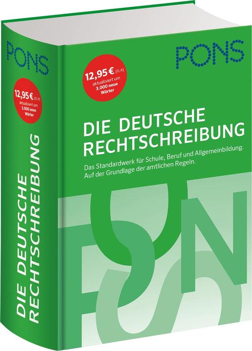 Produktbild Die Deutsche Rechtschreibung (Deutsch, 2022)
