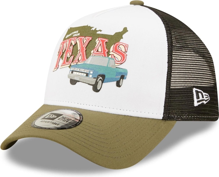 Produktbild New Era Aframe Trucker Greetings From Texas (One Size)