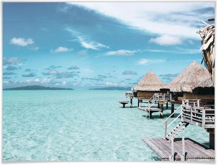 Produktbild Trenddeko Urlaub auf den Malediven (50 x 40 cm)