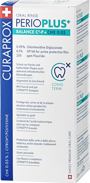 Actual product image Curaprox Perio Plus Balance (200 ml, Mouthwash)
