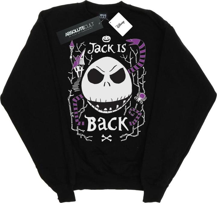 Immagine prodotto Disney Nightmare Before Christmas Jack Is Back Felpa Ragazze (116)