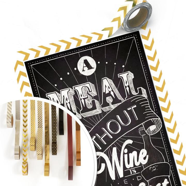 Image du produit Trenddeko A Meal without Wine (40 x 60 cm)