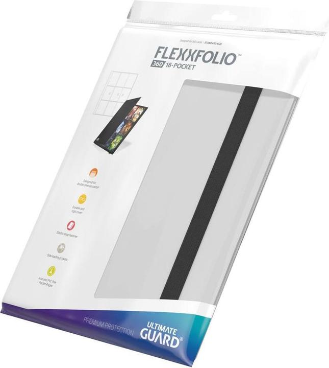 Produktbild Ultimate Guard UGD010043 - Flexxfolio 360 – 18-Pocket Kartenmappe, weiss