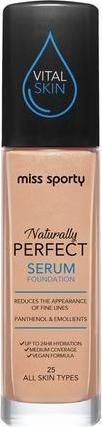 Produktbild NoName Naturally Perfect All Skin Serum Foundation 25 Warm 30ml (25 Warm)