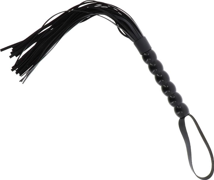 Actual product image Hidden Desire Long Beaded Flogger Whip